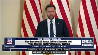 LIVE: Vice President JD Vance Delivers Remarks with Prime Minister Nikol Pashinyan of Armenia