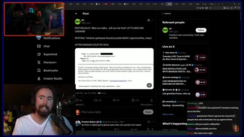 The people who run the world are evil and dumb