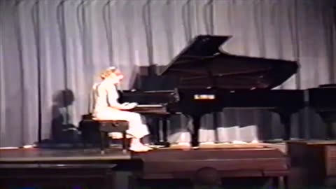 Piano Solo @ Recital (early 2000s) (Jessica's Theme, Man from Snowy River) (Day Music Company stage)