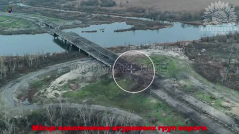 Ukrainian MiG-29MU1 drops AASM HAMMER guided bombs on an enemy observation post