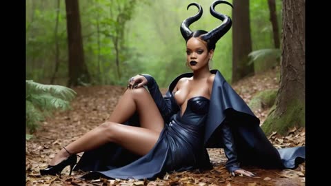 Ai LOOKBOOK _ Rihanna as Maleficient Ai generated #girl #aigirl #aigenerated #aigirls #aigallery