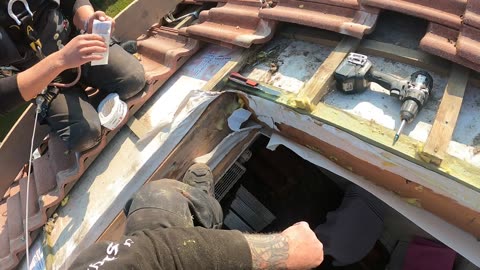 Velux Fenstertausch in Colditz Teil 5 - 02.10.2025 - Dachsanierung Colditz