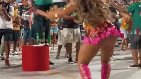 Sexy dancer at Rio de Janeiro carnival