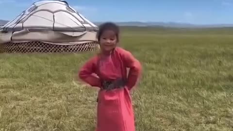 Traditional Mongolian Dance.