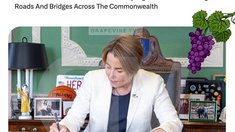 Mass Governor Maura Healey Signs $1.2B Bill Funding For Roads And Bridges Across The Commonwealth