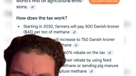 “Denmark has announced a new Law - The Cow Flactulanc Tax”