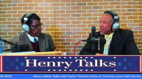 Henry Hatter Talks with Pastor Timothy Hicks