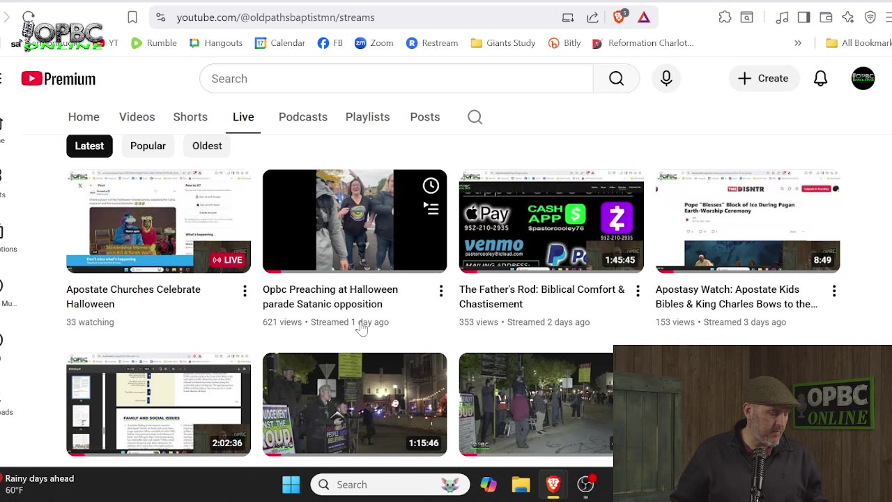 Apostate Churches Celebrate Halloween