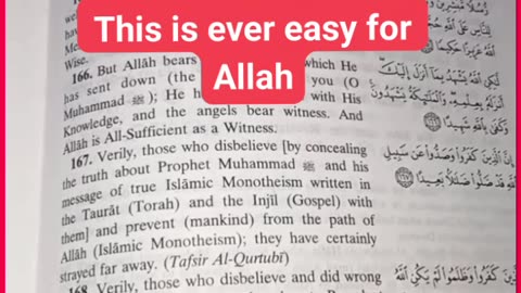This is Ever easy for Allah