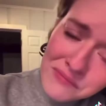 Woman Crying Victimized By A Fart