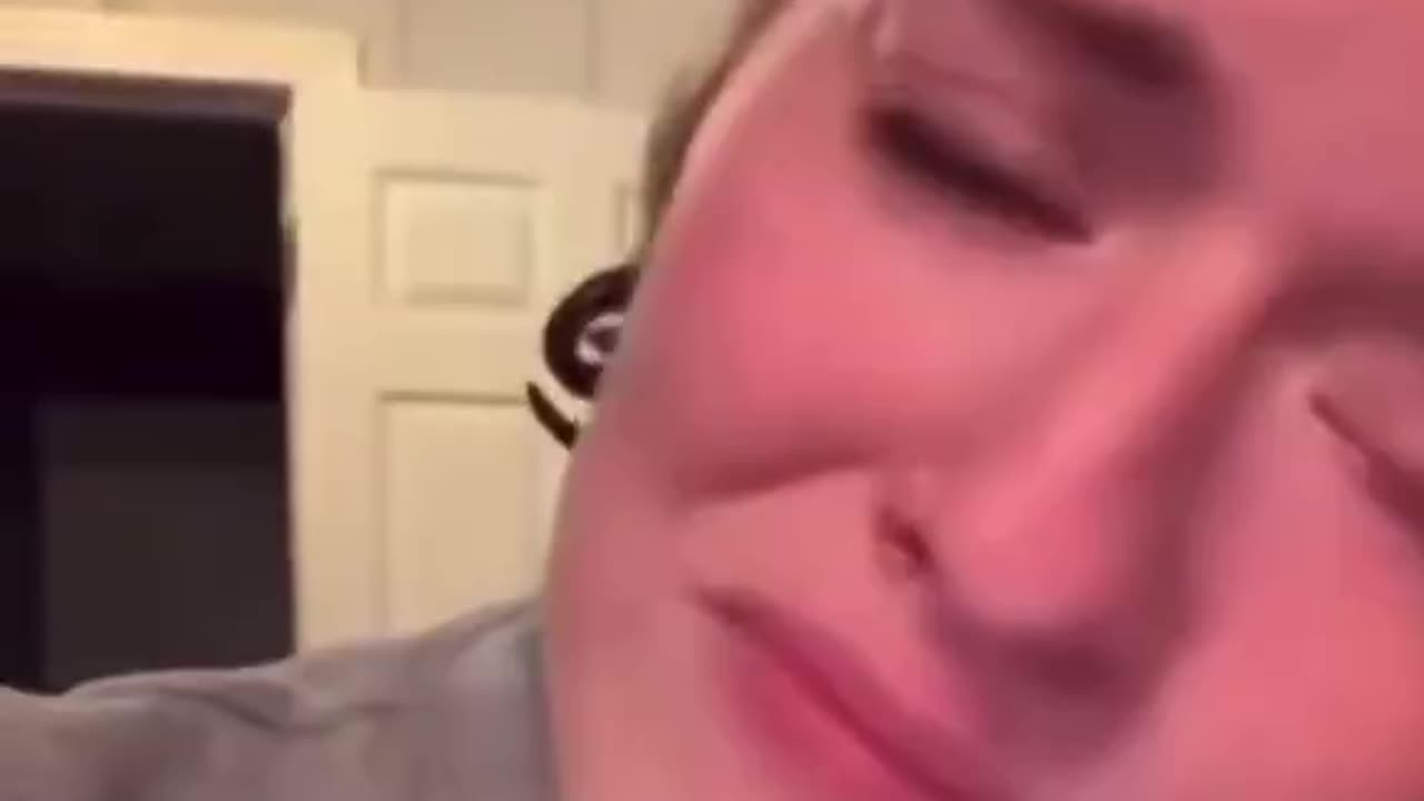 Woman Crying Victimized By A Fart