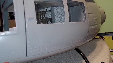 Huey UH-1N Sliding Door Modification RC Helicopter