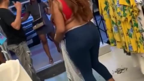 Fight At Clothing Shop