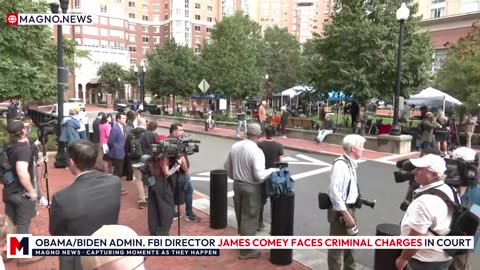 🇺🇸 Obama/Biden FBI Director James Comey Faces Criminal Charges in Virginia Court [LIVE]