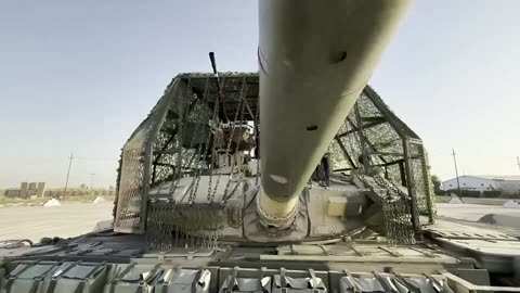 Anti-drone grills have also found their way onto Iraqi T-90S tanks