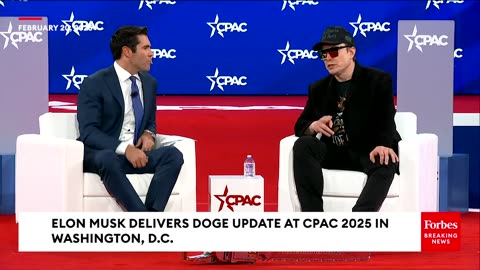 CPAC | Elon Musk talks DOGE mission, we're fighting the MATRIX