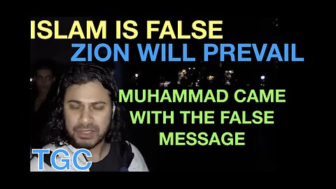 The False Message Of Islam | Speakers Corner | Prophecy | Zion | End Times | greater Exodus | Dawah
