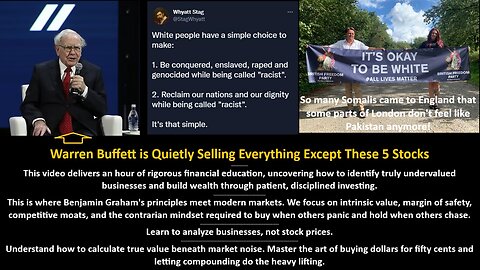 Warren Buffett is Quietly Selling Everything Except These 5 Stocks