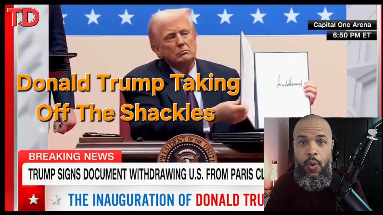 Donald Trump Taking Off The Shackles