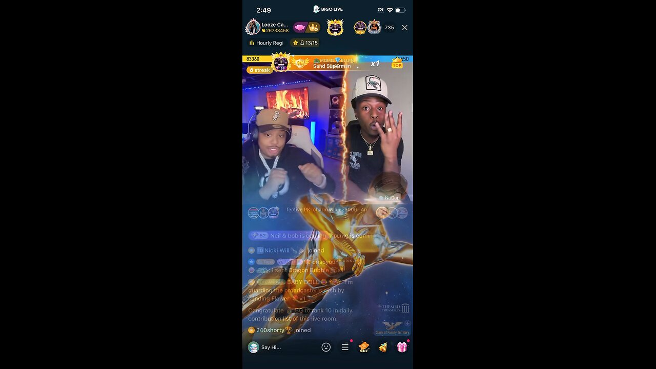 Looze does his PK and speak alittle on the synergy, 21 and record signing before he’s clipped 👀