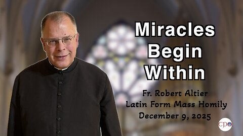 The Greatest Miracles Happen Deep Within You