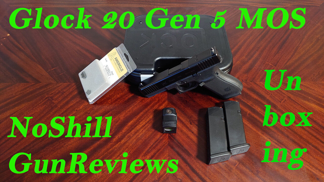 Glock 20 Gen 5 Unboxing #3