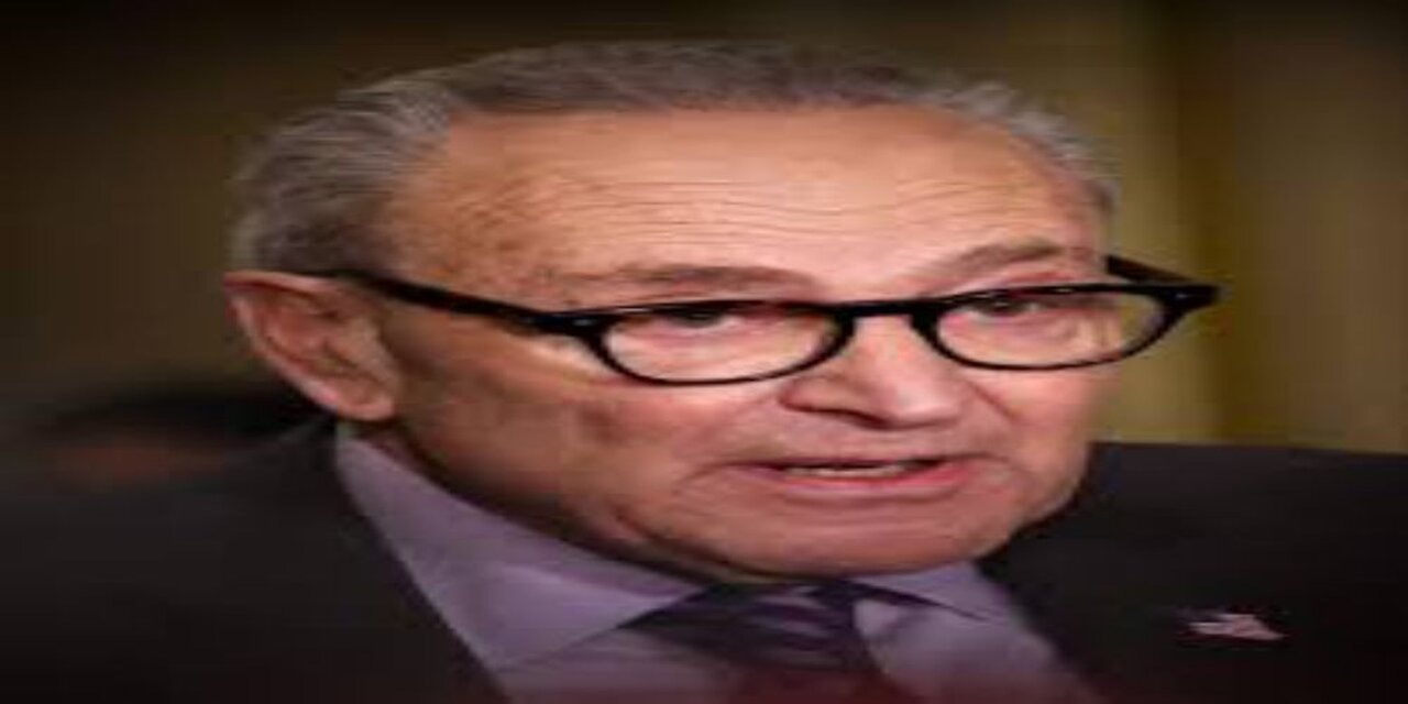 Schumer Sees Shutdown Stretching Into November