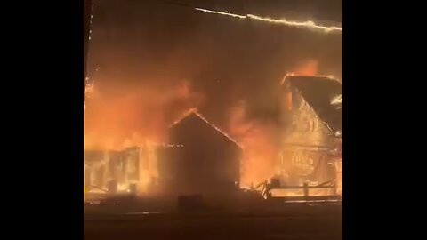 Deadly fire in Los Angles USA