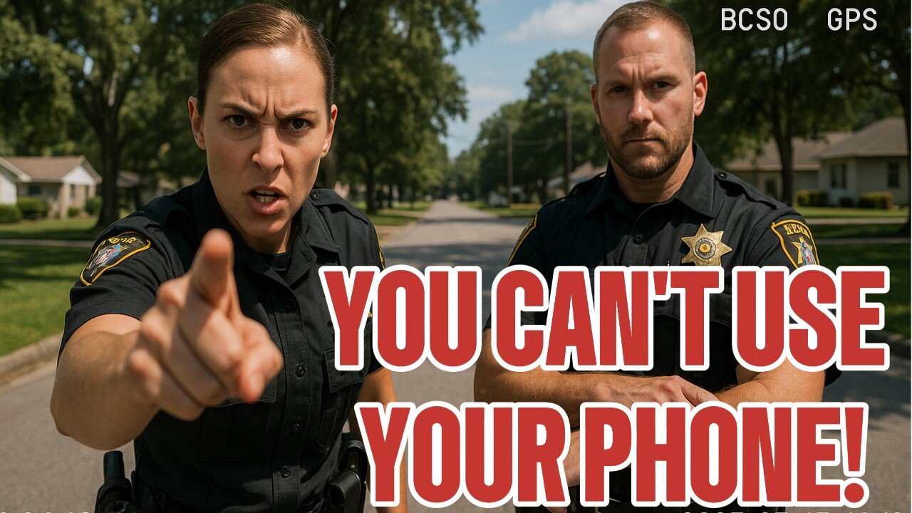 CAUGHT ON DASHCAM🚨“NO Phone Calls on MY STOP” 📵ON PATROL LIVE STAR—K9 Call Over a Third Brake Light?