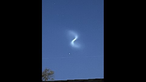 Mystery object in night sky