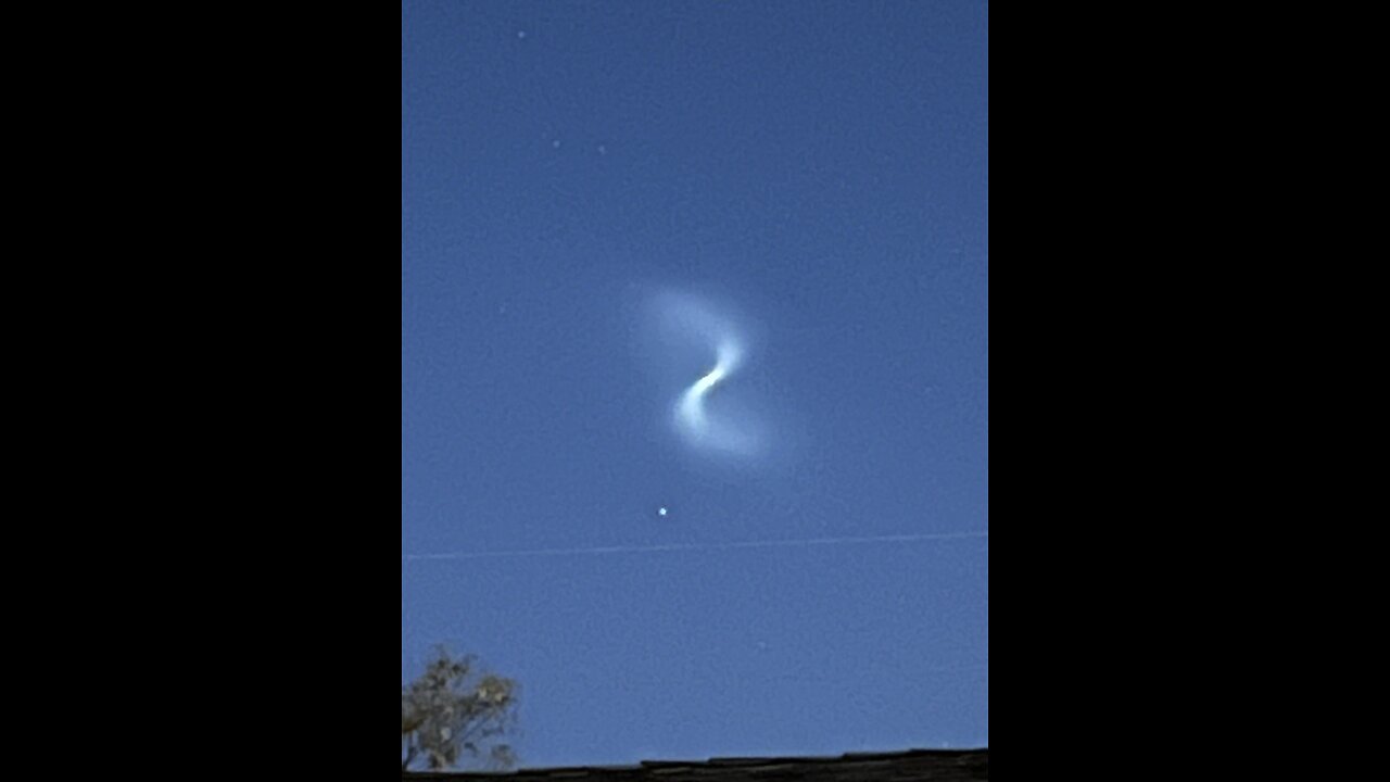 Mystery object in night sky