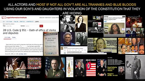 BLUE BLOODS VS RED BLOODS. WHAT ARE THE CHANCES OF ALL CEOS AND GENERALS HAVING BLUE BLOOD