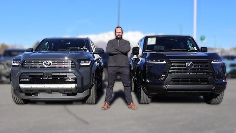 Badge Engineering! //2026 4Runner vs 2026 GX550//