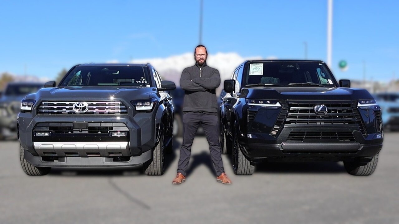 Badge Engineering! //2026 4Runner vs 2026 GX550//