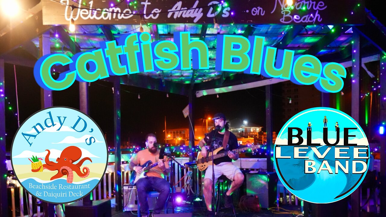 Blue Levee Duo live at Andy D’s on Navarre Beach (Catfish Blues)