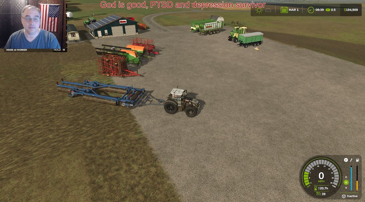 Farming Simulator 25. RedSixerFan Music!!!