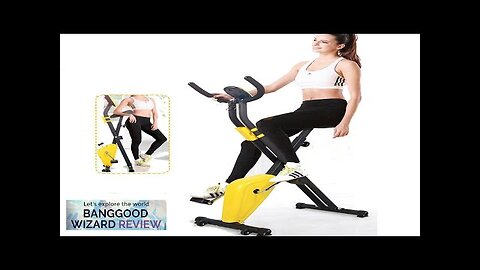 Home Gym Foldable Fitness Exercise Bike Stationary Belt Indoor Cycling Bicycle Cardio Review