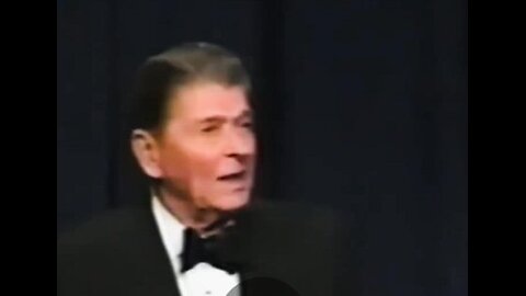 Ronald Reagan's emotional last public farewell on his 83rd birthday 1994