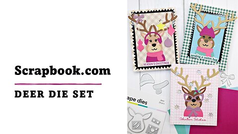 Scrapbook.com | Deer Die Set