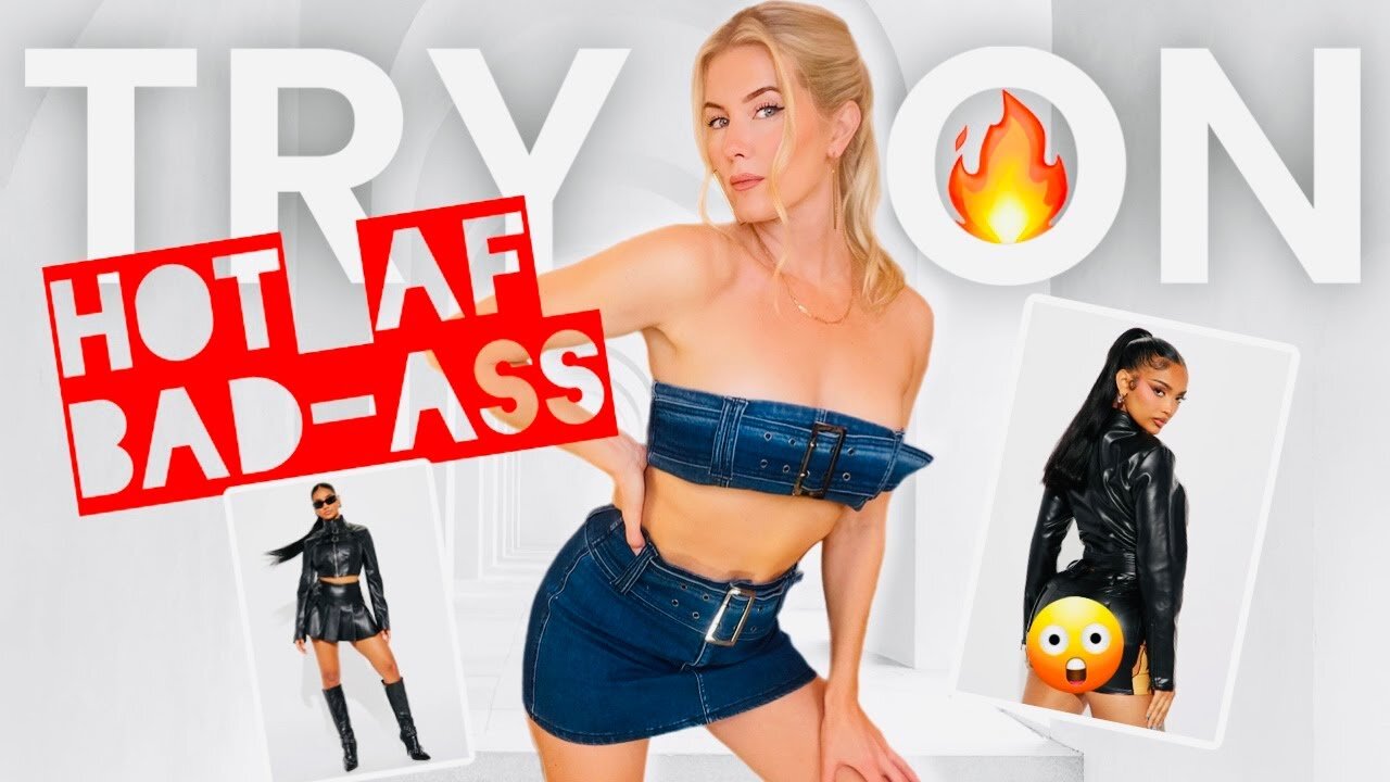 🔥 BAD-ASS MINI SKIRT SETS! 🥵 A HOT Try-On HAUL w/ Kat Wonders. Hot sexy🍑💋