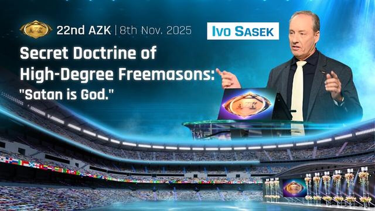 Secret Doctrine of High-Degree Freemasons: “Satan is God.“ | 22nd AZK, Part 1 by Ivo Sasek | 39516