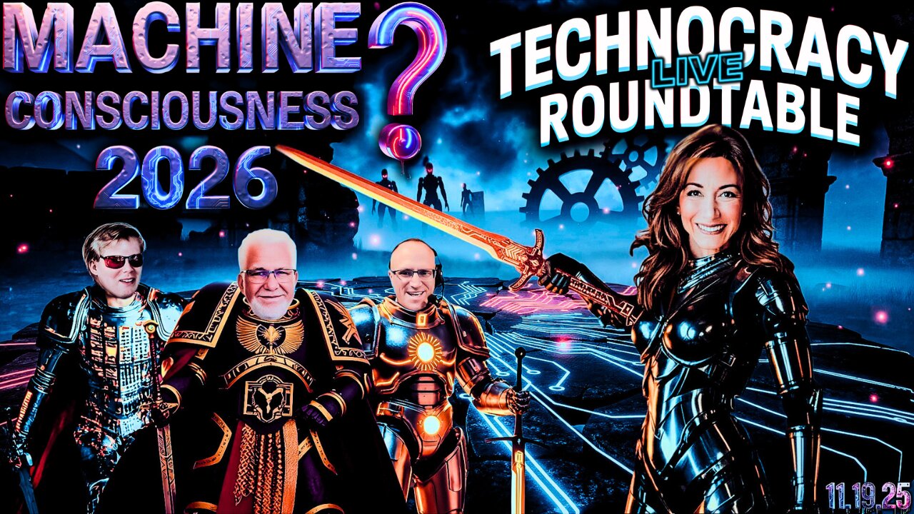 Technocracy Roundtable LIVE: Evolutionary AI & Machine Consciousness – The Birth of Digital Gods?