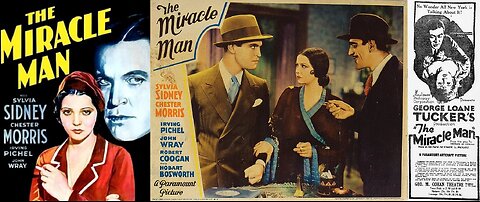 "The Miracle Man" (1932) -WATCH PARTY! -the original "Leap of Faith?"