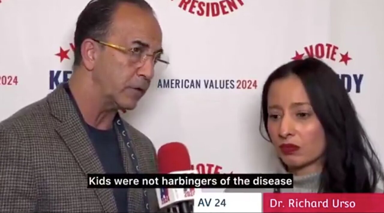 Renowned Dr. Richard Urso: Covid 'Vaccines' Are Weapons of Mass Destruction