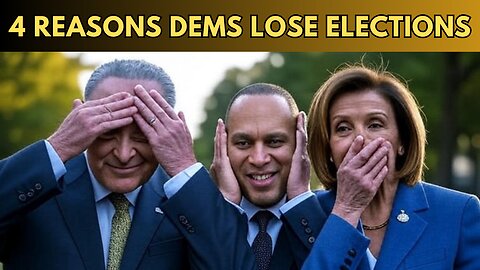4 Reasons Democrats Will Keep Losing Elections