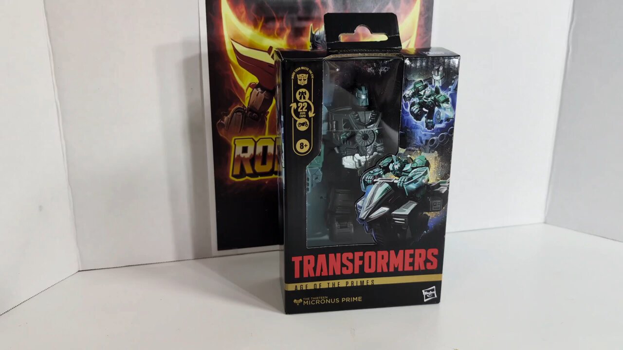 Transformers Age of the Primes Micronus Prime The Thirteen Deluxe Figure - Rodimusbill Review