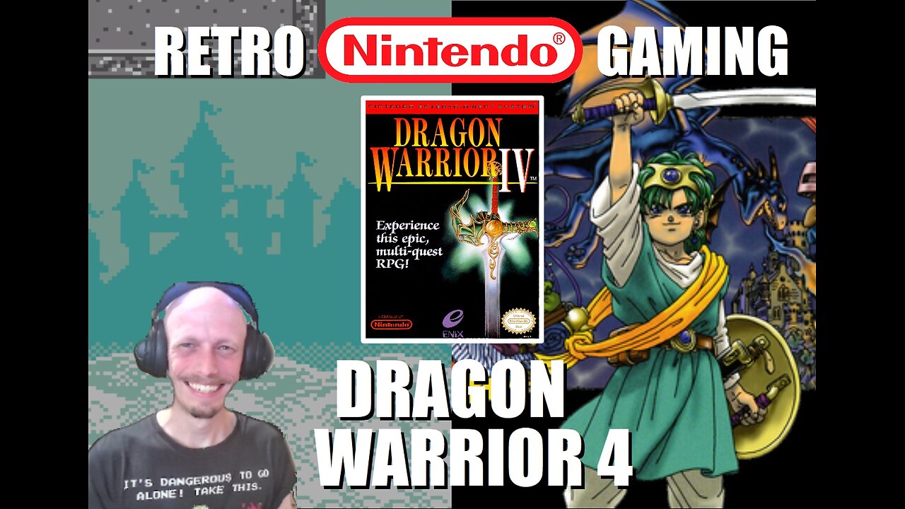 Dragon Warrior 4 (NES): Begin the Epic Adventure Experience of a Multi-Quest RPG with BrightGaming