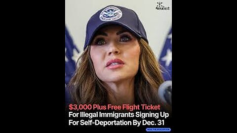 Kristi Noem Offers Illegal Immigrants $3K and a Free Flight Home