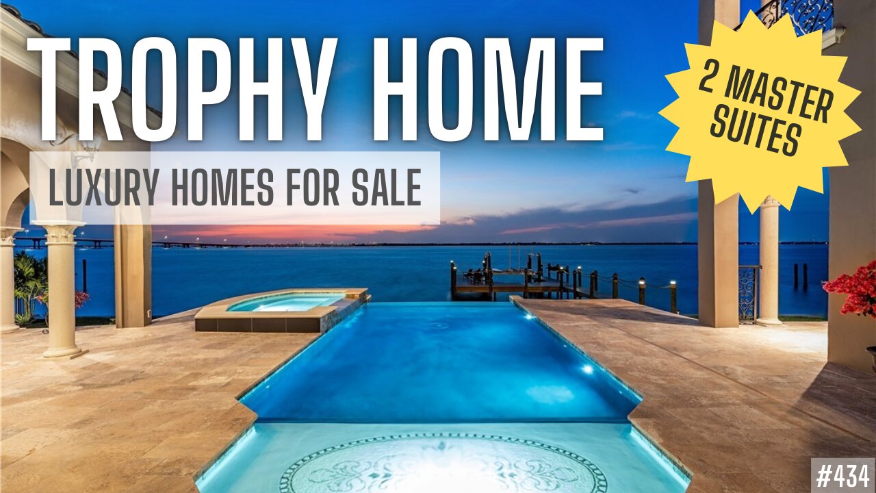 WATERFRONT HOME | POOL | Fort Myers Homes | LUXURY HOMES For Sale in Southwest Florida Real Estate