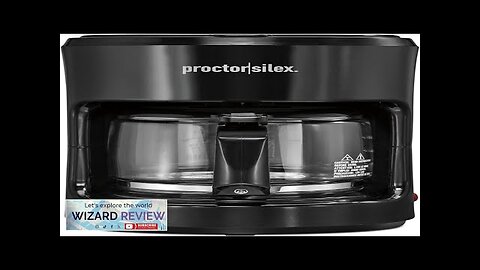 Proctor Silex Coffee Maker Works with Smart Plugs 10-Cup Black Review